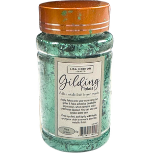 Gilding Flakes - Sea Green