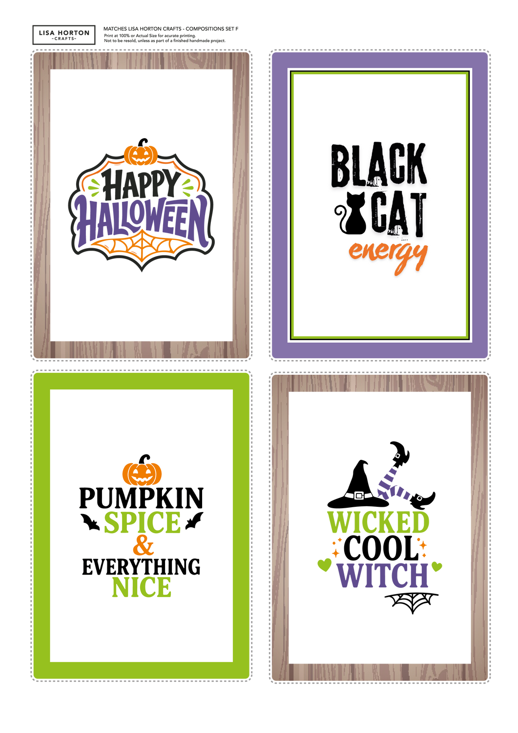 The Halloween Autumn Equinox Printable Downloads
