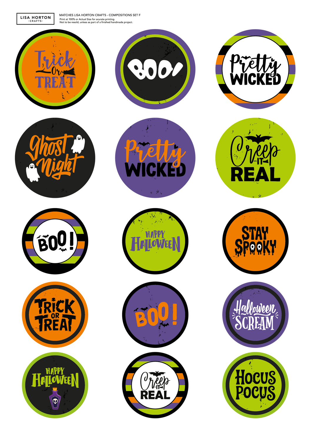 The Halloween Autumn Equinox Printable Downloads