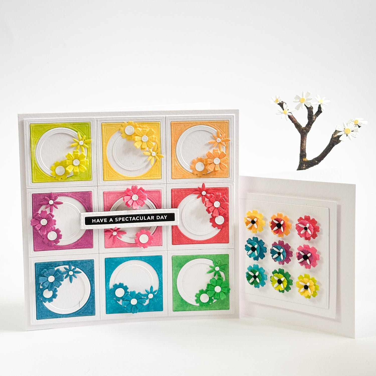 Paula Creates for Lisa Horton Crafts Thrifty Box and Elements Die Set Bundle