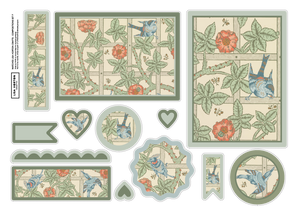 Compositions F William Morris Inspired – 22 Designs Printable Set
