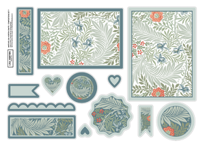 Compositions F William Morris Inspired – 22 Designs Printable Set
