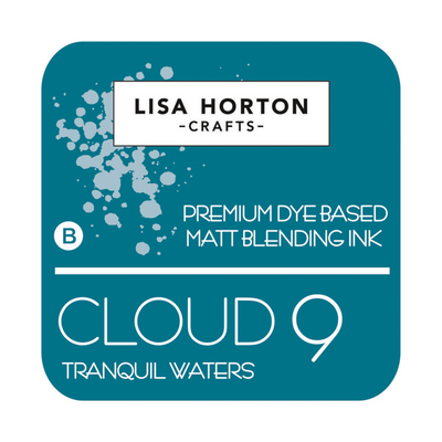 Lisa Horton Crafts Cloud 9 Matt Blending Ink Pad - Tranquil Waters