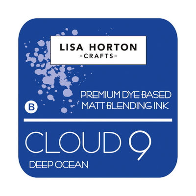 Lisa Horton Crafts Cloud 9 Matt Blending Ink Pad - Deep Ocean