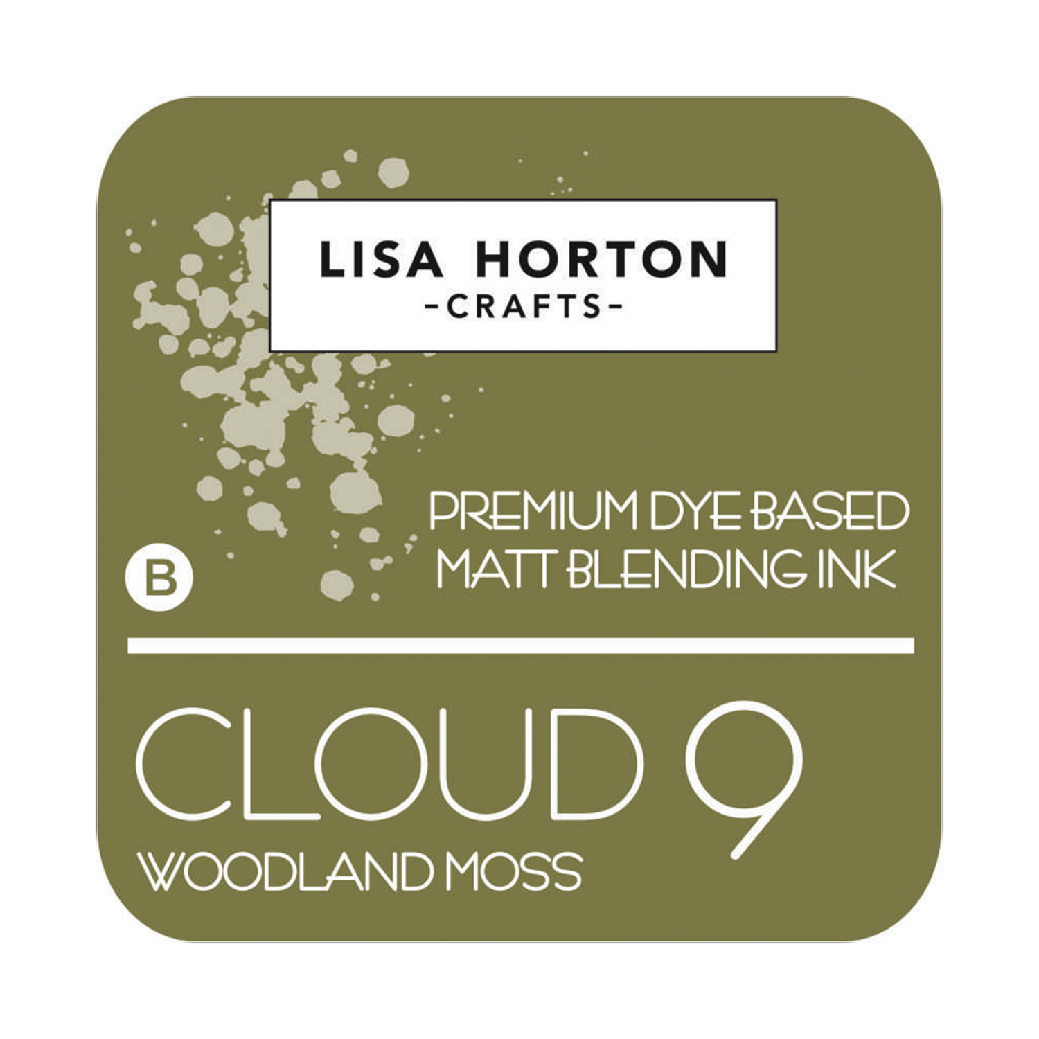 Lisa Horton Crafts Cloud 9 Matt Blending Ink Pad - Woodland Moss