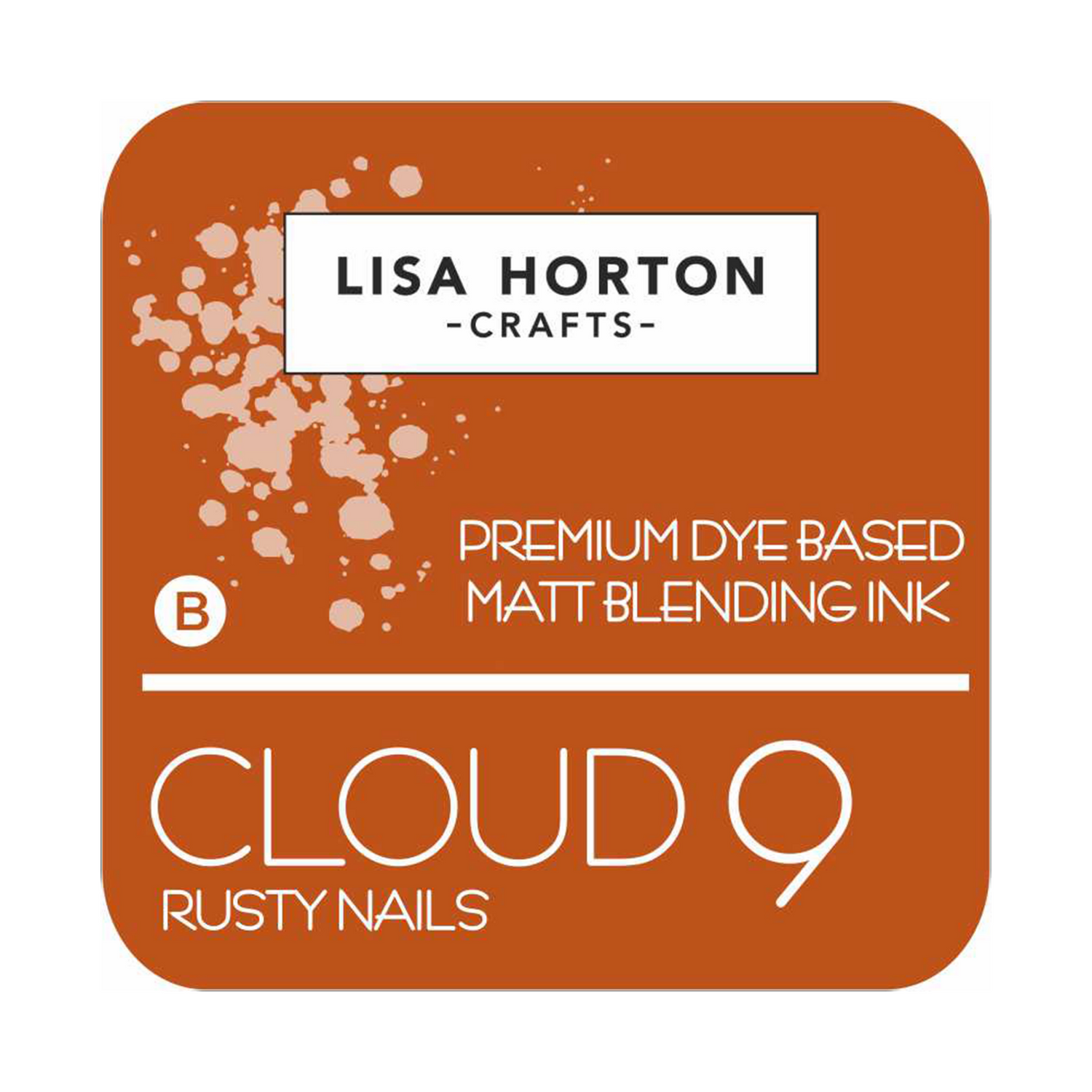 Lisa Horton Crafts Cloud 9 Matt Blending Ink Pad - Rusty Nails