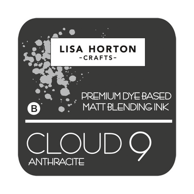 Lisa Horton Crafts Cloud 9 Matt Blending Ink Pad - Anthracite