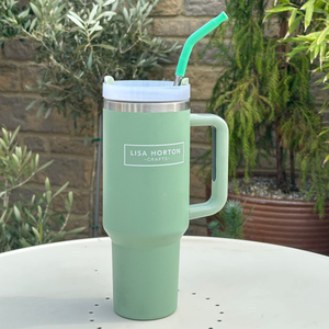 Insulated Tumbler with Straw