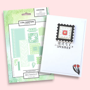 Mini Composition Layout Dies - Set B (Rectangle)