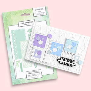 Mini Composition Layout Dies - Set B (Rectangle)