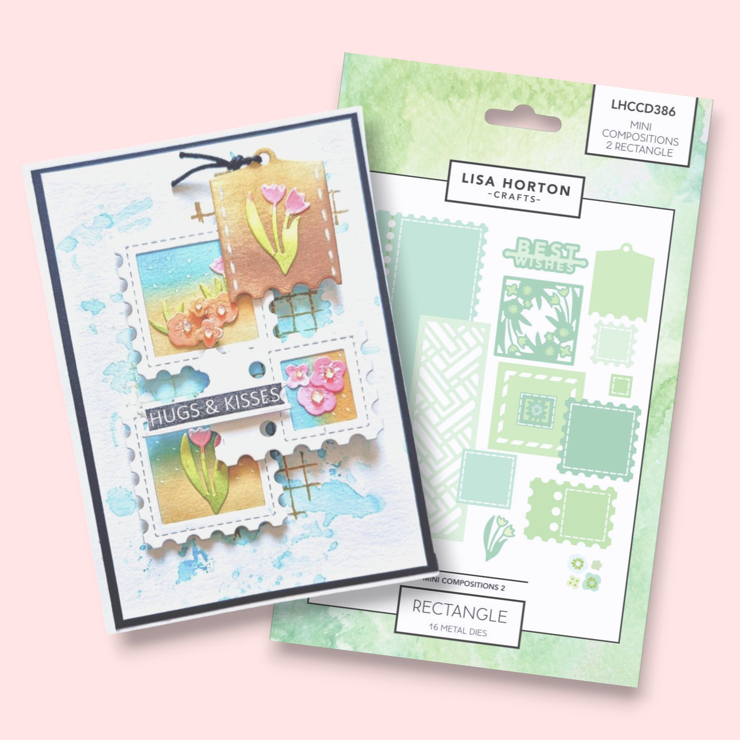 Mini Composition Layout Dies - Set B (Rectangle)