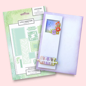 Mini Composition Layout Dies - Set B (Rectangle)