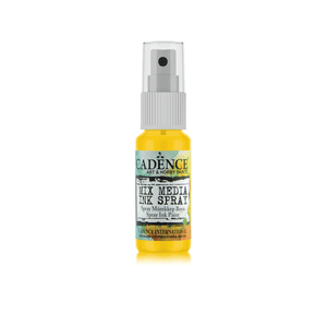 Cadence Mix Media Ink Spray – Yellow 25ml