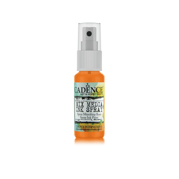 Cadence Mix Media Ink Spray – Orange 25ml