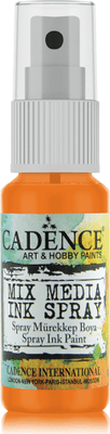 Cadence Mix Media Ink Spray – Orange 25ml