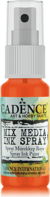 Cadence Mix Media Ink Spray – Dark Orange 25ml