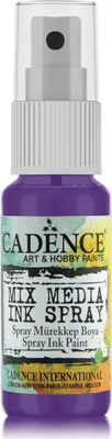 Cadence Mix Media Ink Spray – Purple 25ml
