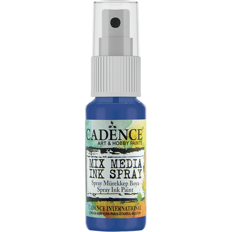 Cadence Mix Media Ink Spray – Blue 25ml