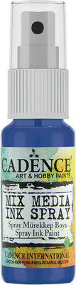 Cadence Mix Media Ink Spray – Blue 25ml