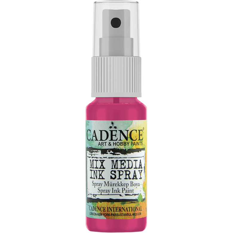 Cadence Mix Media Ink Spray – Light Fuchsia 25ml