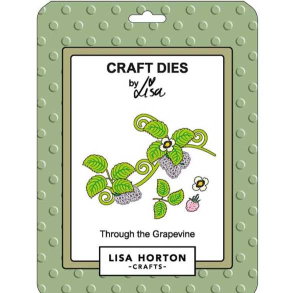 Lisa Horton Crafts Through the Grapevine Die Set