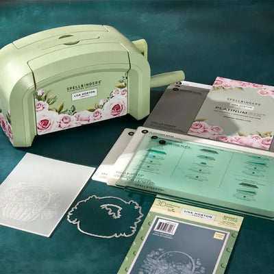 Platinum SIX Die Cutting and Embossing Machine with Layering Stencil Bundle