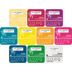 Picked by Paula' Cloud 9 Matt Blending Ink Pad Complete Collection (10 colours)