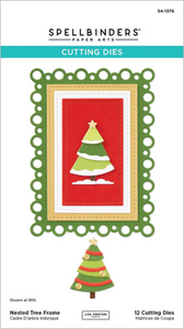 Spellbinders x Lisa Horton Crafts Nested Tree Frame Dies - 12 Dies