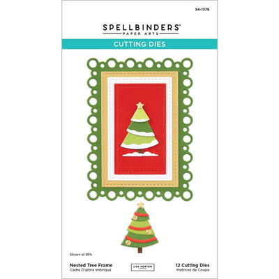 Spellbinders x Lisa Horton Crafts Nested Tree Frame Dies - 12 Dies