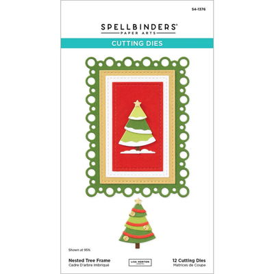 Spellbinders x Lisa Horton Crafts Nested Tree Frame Dies - 12 Dies
