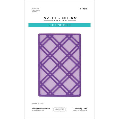 Spellbinders x Lisa Horton Crafts Decorative Lattice Dies