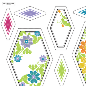 Lisa Horton Crafts Fundamentals Printable Layers Digital Download - 20 A4 Sheets