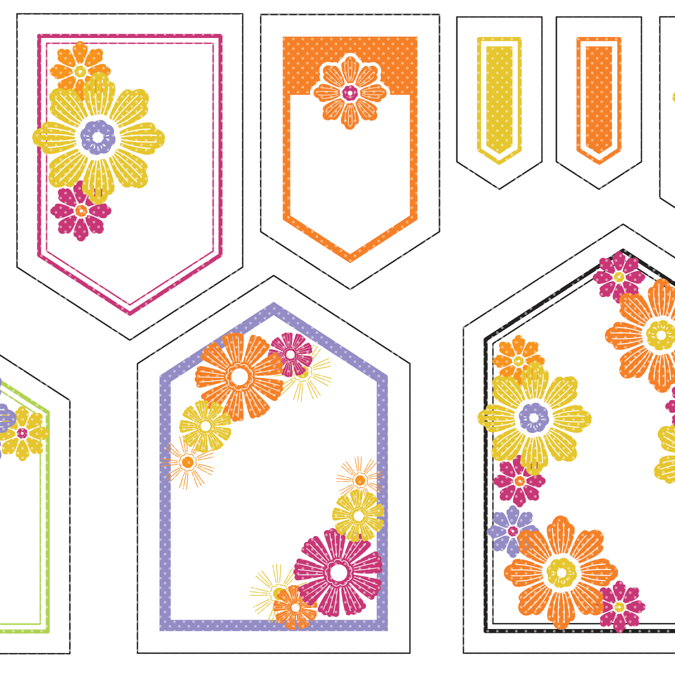 Lisa Horton Crafts Fundamentals Printable Layers Digital Download - 20 A4 Sheets