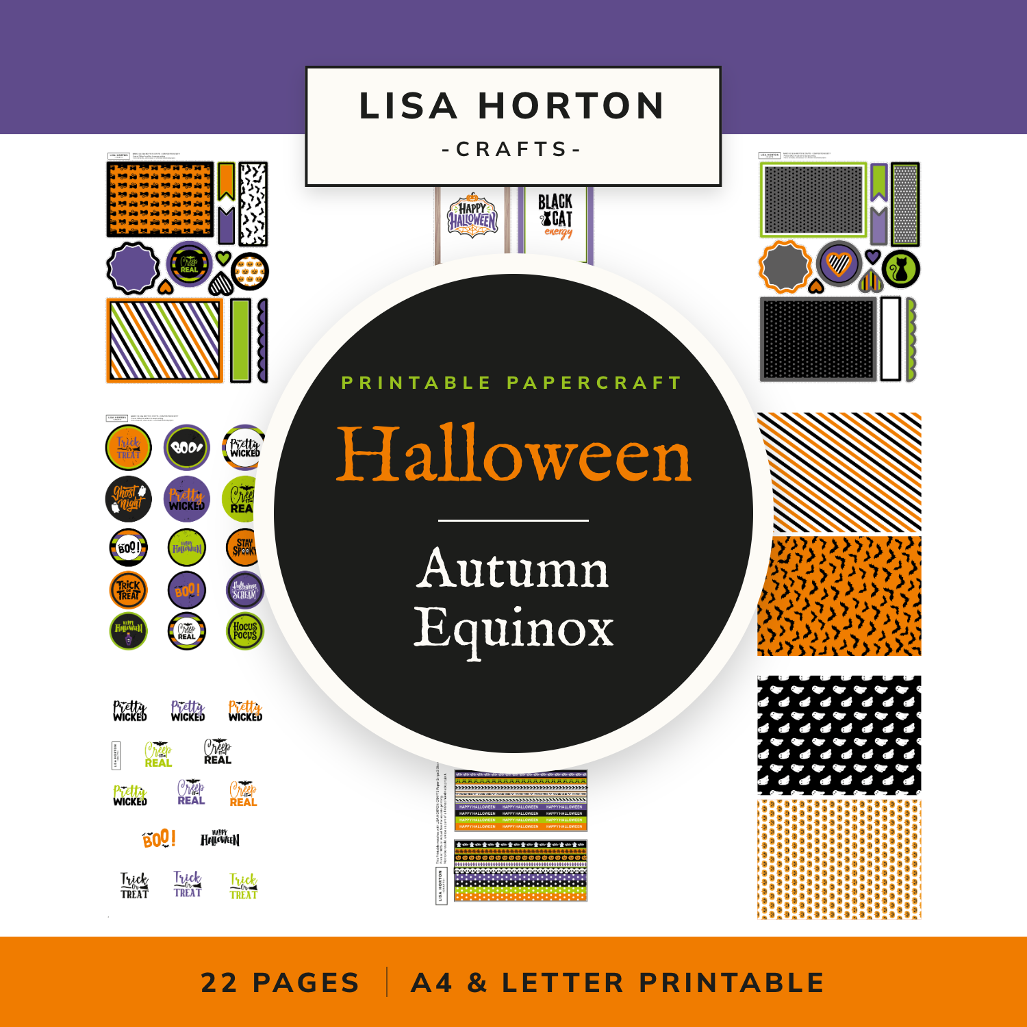 The Halloween Autumn Equinox Printable Downloads