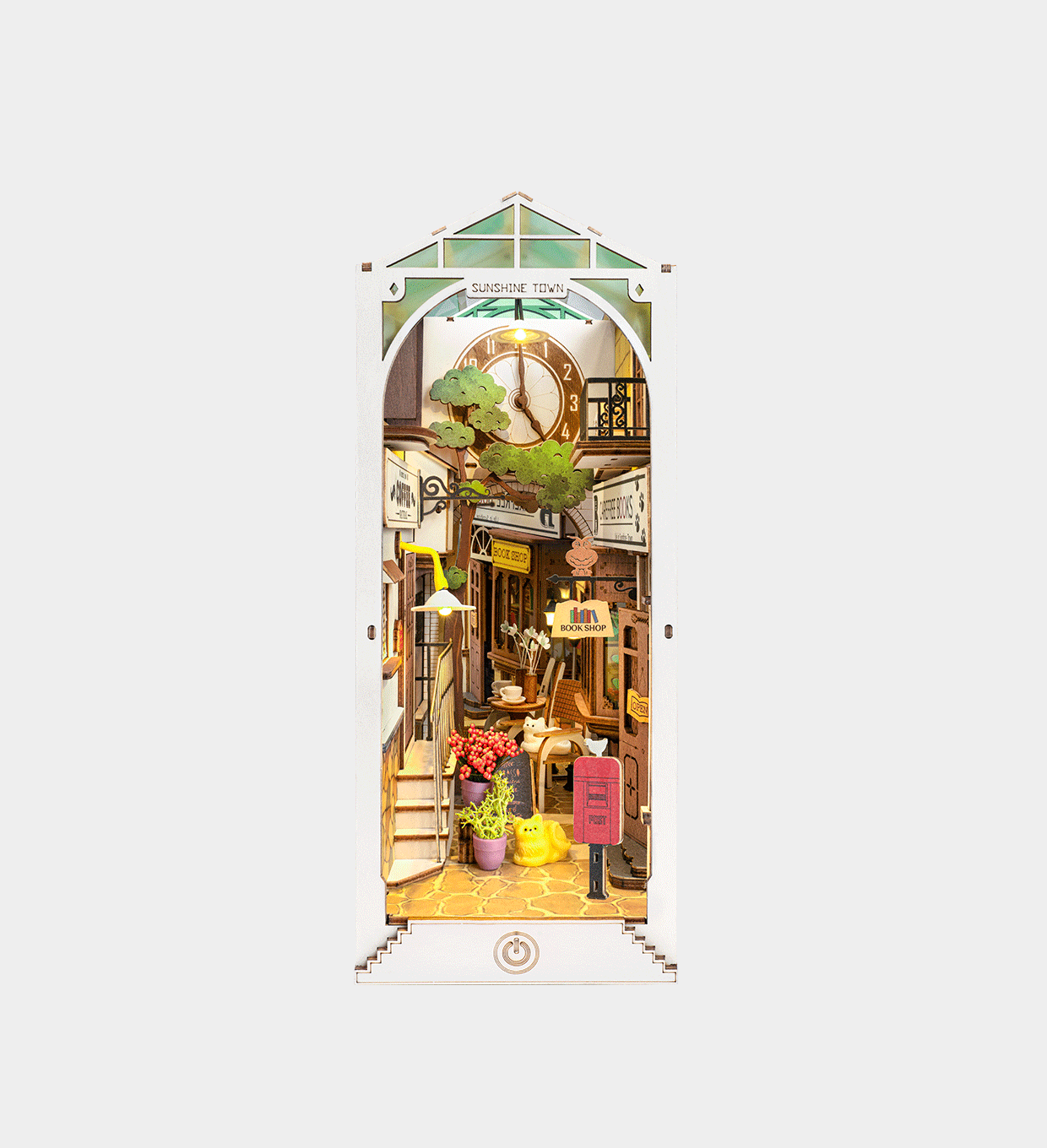 Rolife Sunshine Town - Book Nook Shelf Insert - TGB02