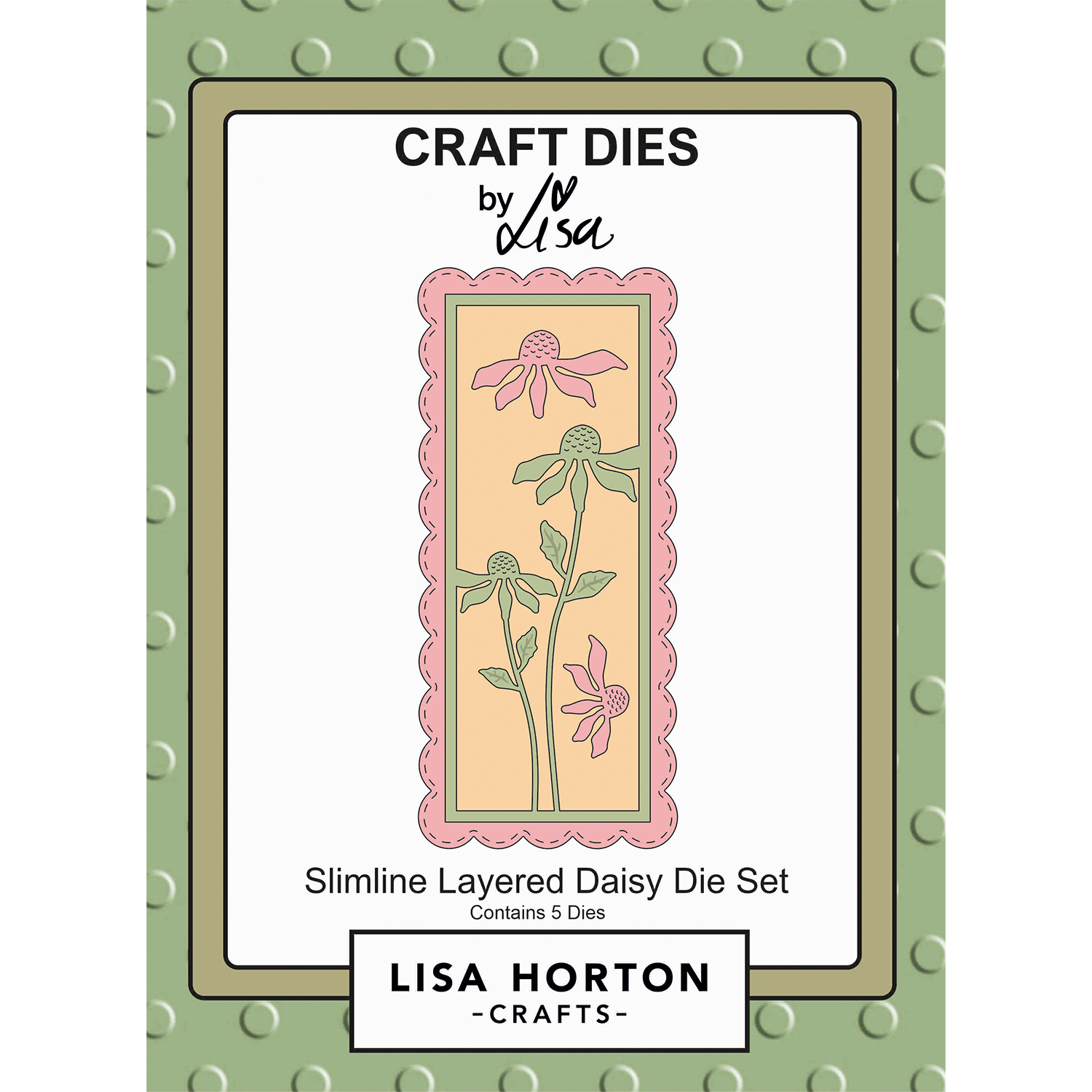 Lisa Horton Crafts Slimline Layered Daisy Die Set