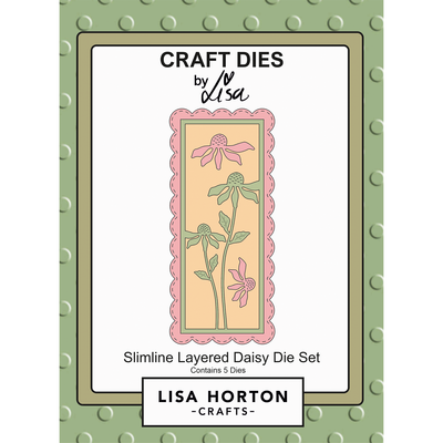 Lisa Horton Crafts Slimline Layered Daisy Die Set