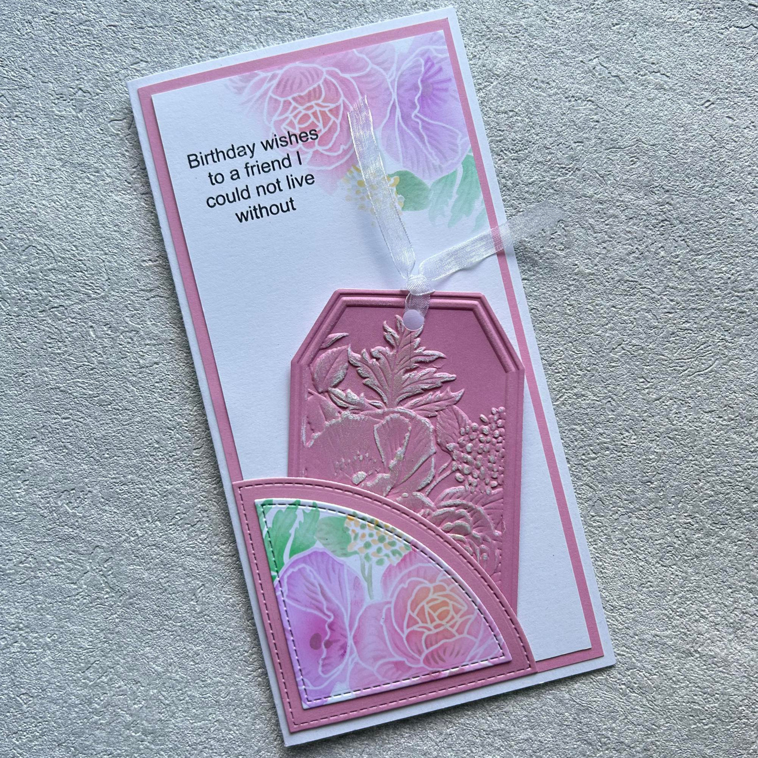 Lisa Horton Crafts Floral Backgrounds Layering Stencils with BONUS Dies