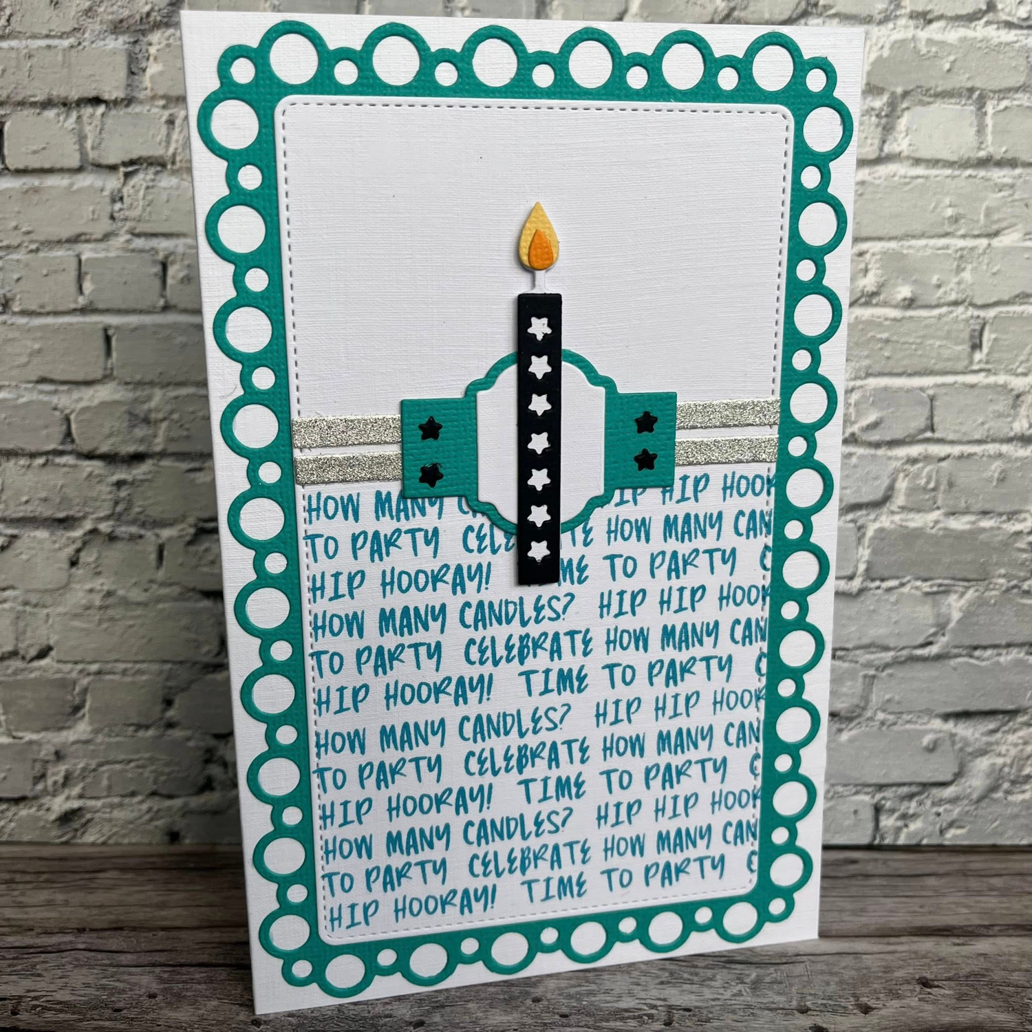 Lisa Horton Crafts Word Panel Duo Stamps - Happy Birthday