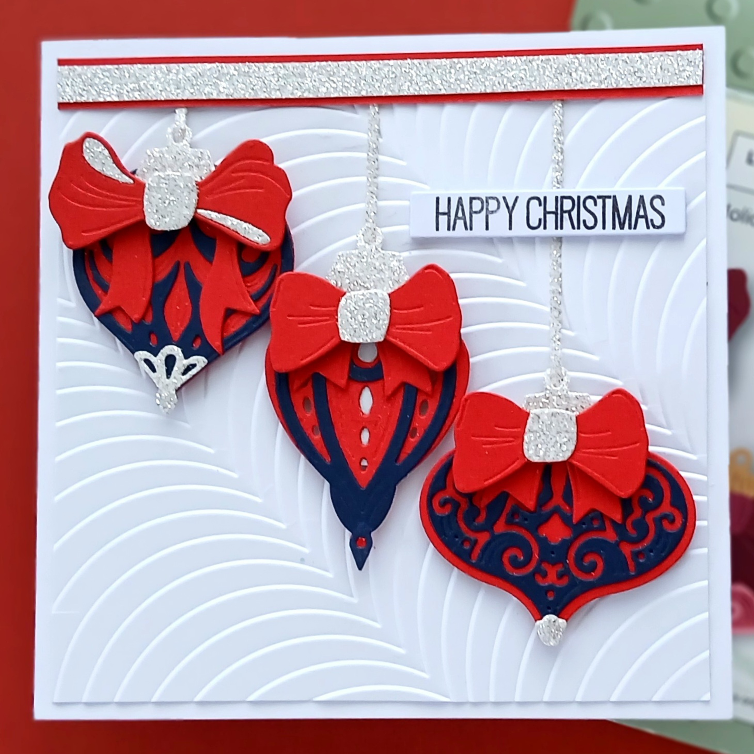 Lisa Horton Crafts Piece of My Heart 6" x 6" 3D Embossing Folder