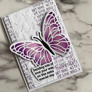 Lisa Horton Crafts Word Panel Duo Stamps - Special Wishes