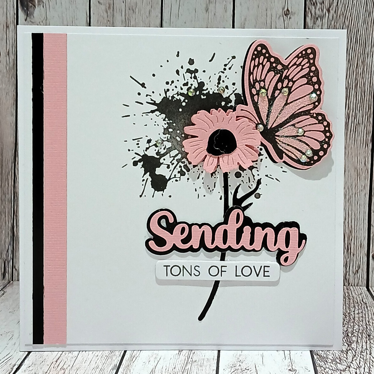 Spellbinders Butterfly Silhouettes BetterPress Plate & Die Set from the Wildflowers Collection by Lisa Horton