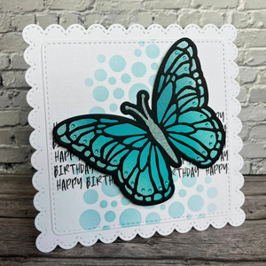 Lisa Horton Crafts Word Panel Duo Stamps - Happy Birthday