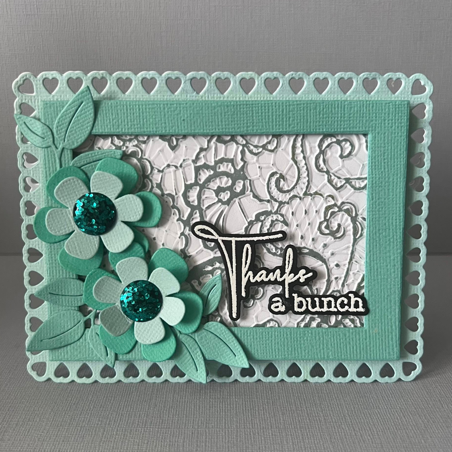 Lisa Horton Crafts Lovely Lace 5" x 7" 3D Embossing Folder