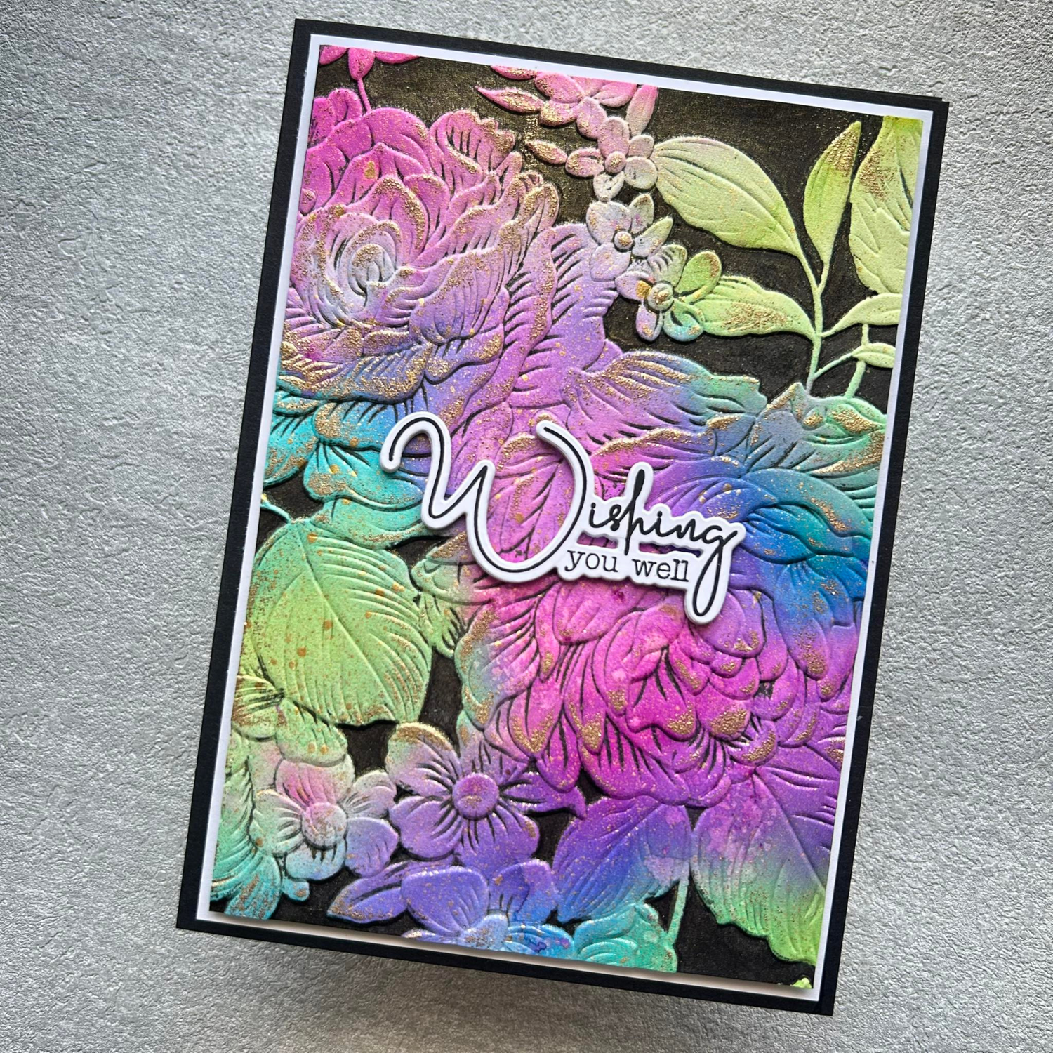 Lisa Horton Crafts 'A Year In Bloom' 2026 - Set of 12 5” x 7” 3D Embossing Folders