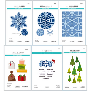 Spellbinders x Lisa Horton Crafts Snowflake Kisses Collection - Friday Night Live 