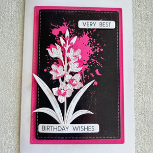 Spellbinders Layered Gladiolus Etched Dies from the Wildflowers Collection by Lisa Horton