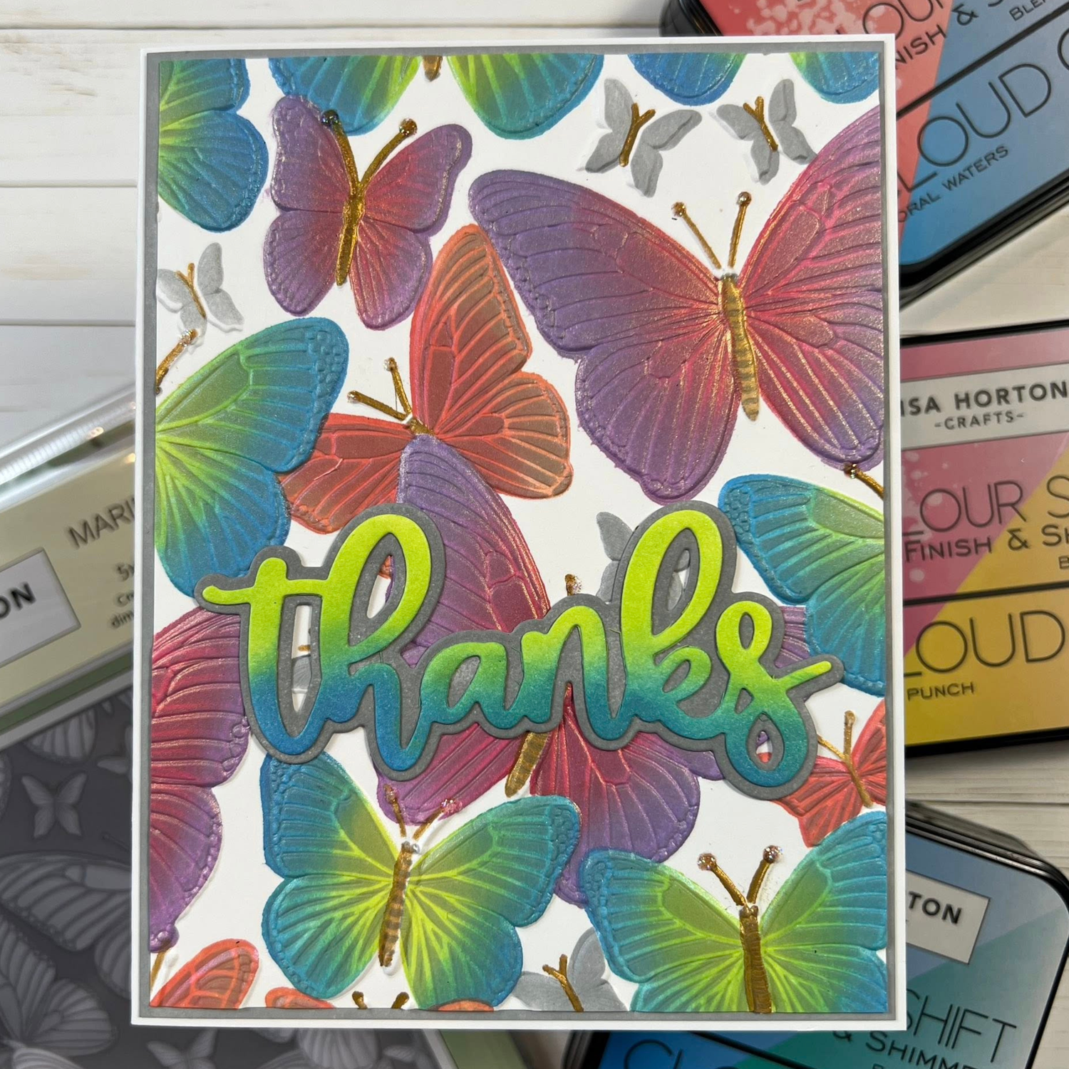 Lisa Horton Crafts Cloud 9 Matt Blending Colour Shift Ink Pad Complete Collection