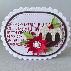 Lisa Horton Crafts Festive Word Panel Duos Stamps