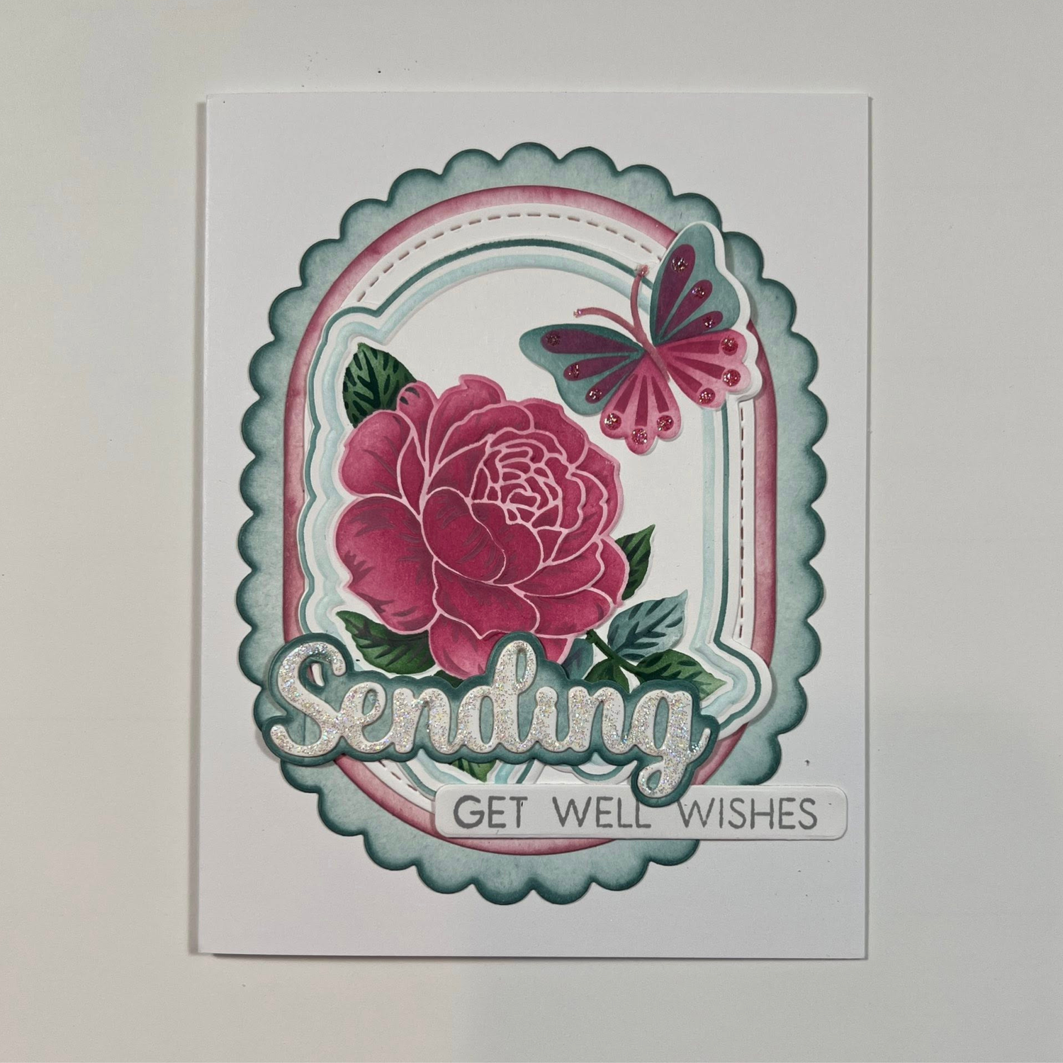 Lisa Horton Crafts Glorious Garden 3D Embossing Folder with Integrated Die